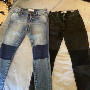PACSUN SUPERSTRETCH HIGH RISE ANKLE JEGGINGS